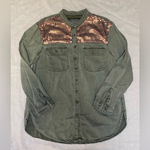 Anthropologie Button Down - Picture 1 of 7